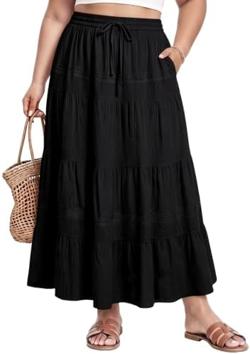 Plus size renaissance maxi skirt
